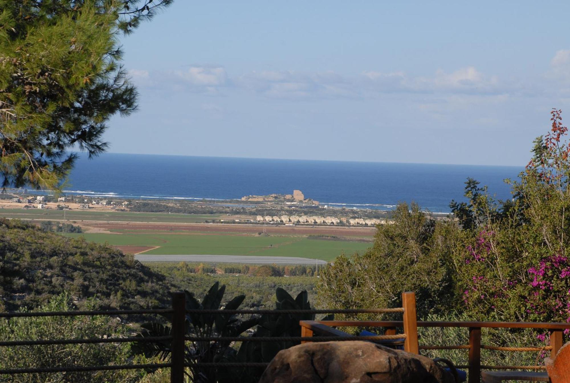 Above The Sea Bed and Breakfast Ein Hod Exterior foto